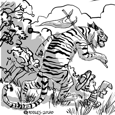 fanart_CalvinandHobbes_rasc