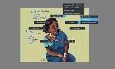 KritaMockUp - Pie Menu final