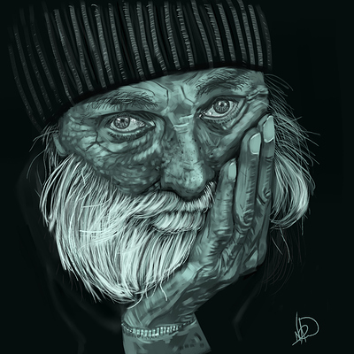 old man portrait S