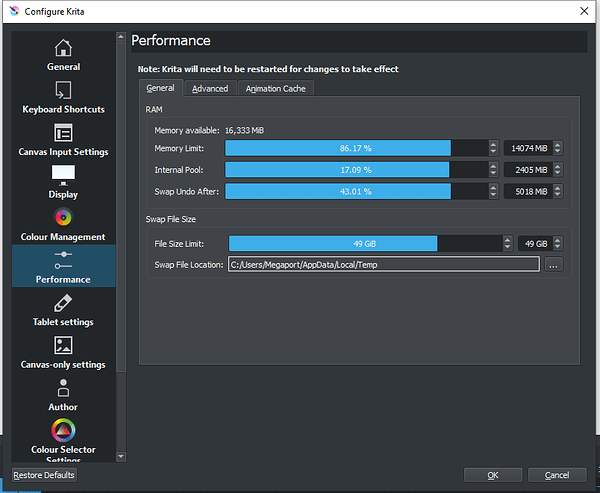 Animation rendering issue, unknown error - General Questions - Krita ...