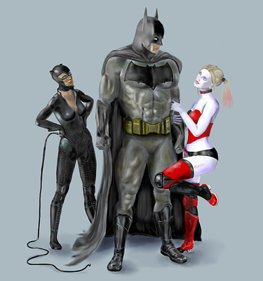BatMan Harley and Catwoman final
