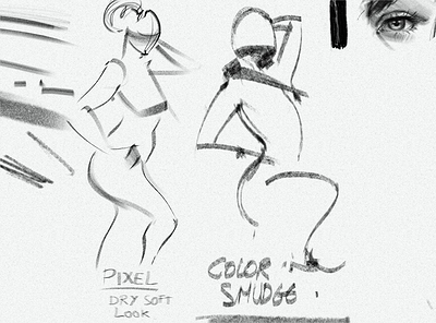 new pencil tests for gesture