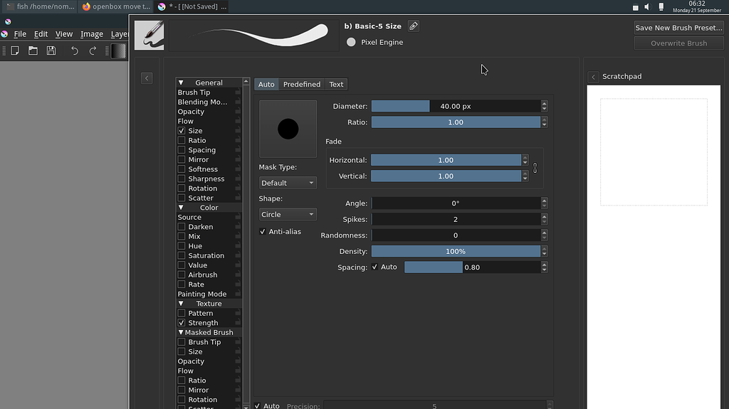 [HELP] [UI] Separate Eraser Size and Brush size General Questions