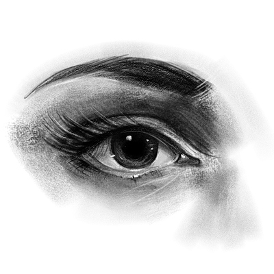 practica ojo carboncillo