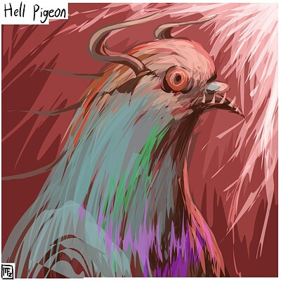 Hell_pigeon_Daily_Spitpaint