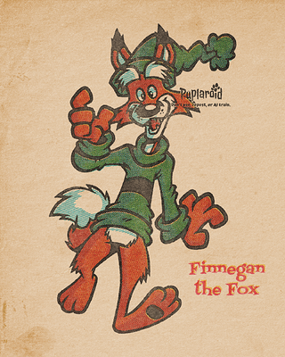 2025-10-06 Finnegan the Fox walking - old comic (web)