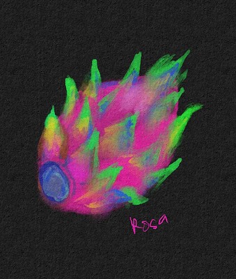 neon dragon fruit