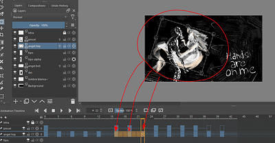 transform several keyframes
