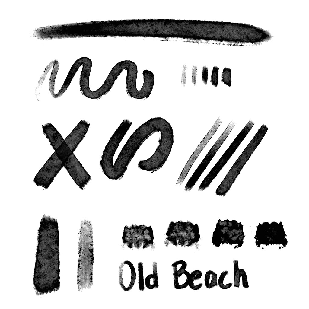 How to replicate Procreate's Old Beach artistic textured watercolor