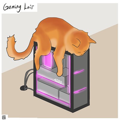 Gaming_lair_Daily_Spitpaint