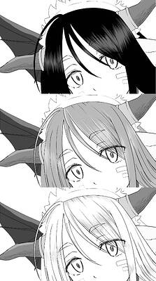 ヤギ悪魔っ子練習3