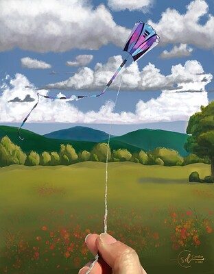 Krita Challenge 0925 Breezy Day Parafoil Kite