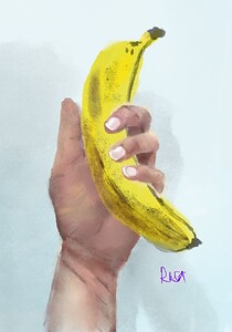 banana hand