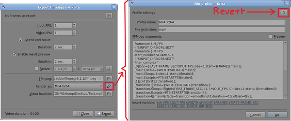 Rendering animation error - General Questions - Krita Artists