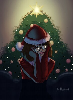 Christmas special Krita December challenge