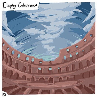 Empty_colosseum_Daily_Spitpaint