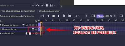 NON ONION SKIN FOR TRANSPARENCY MASKS