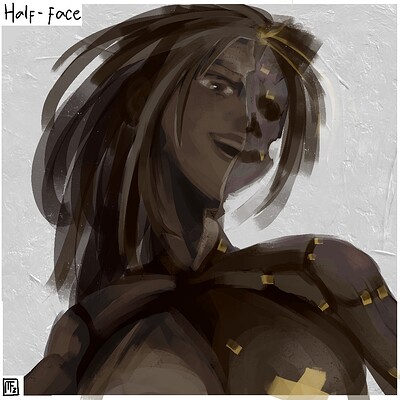 Half-face_Daily_Spitpaint