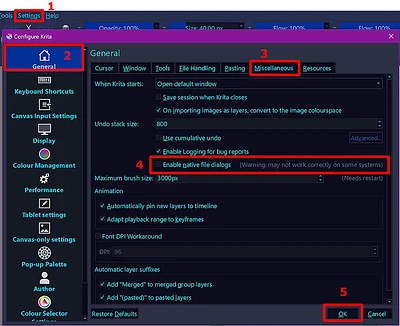 Enable⧸disable native file manager dialog