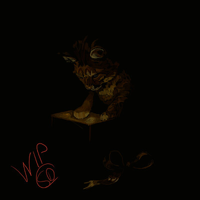 Krita Challenge 1225 Chiaroscuro - The Gift a
