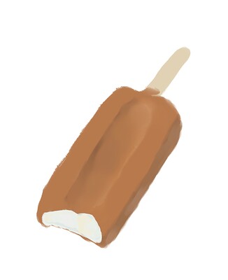 attempt1 chocolate ice lolly