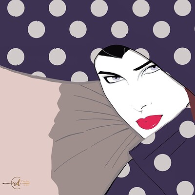 Krita Challenge 0525 Humongous Hats-PatrickNagel