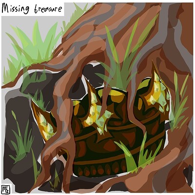 Missing_treasure_Daily_Spitpaint
