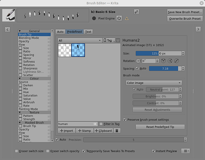 Use Human Brushtips