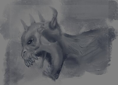 Monster with Memileo brushes trimmed