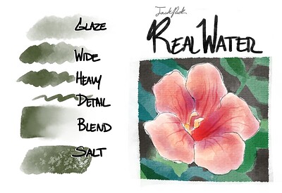 watercolor demo