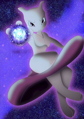 MewTwo Colour No Outline 1.2 Small