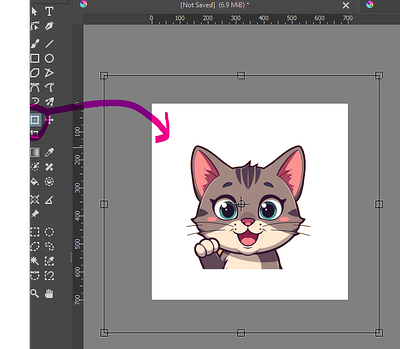 Layer with white background