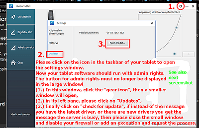 4. HUION Update 3.1