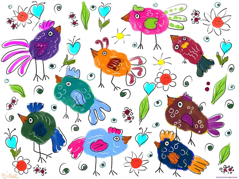 Happy Painting - Finished Artworks - Krita Artists