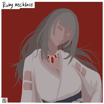 Ruby_necklace_Daily_Spitpaint
