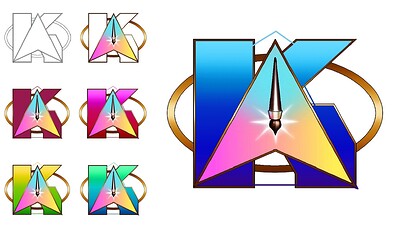 KRITA LOGO Challenge(WIP Board)