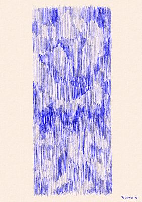 Ballpoint curtain