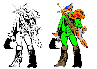 oc full body- masked