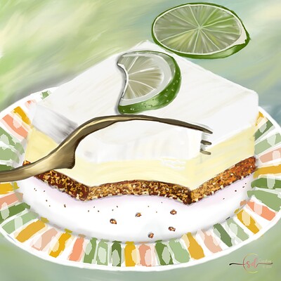 Krita Challenge 0924 - Refreshing Food Pie