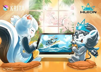 krita-huion-summer