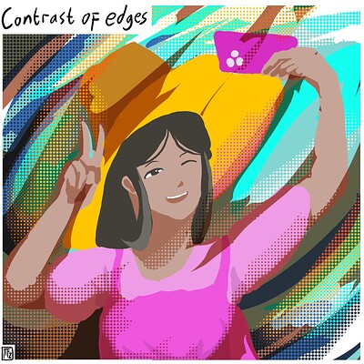 Contrast_of_edges_Daily_Spitpaint