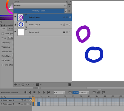Static vs Animated Layer