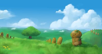 Background painting for animation Project
