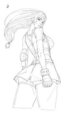 Practice_127_Tifa_lineart