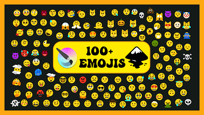 100+ Emojis gumroad preview