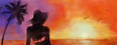 Krita Challenge 0525 Humongous Hats-Aquarelle splashes