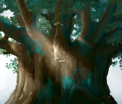 krita challenge jan big tree