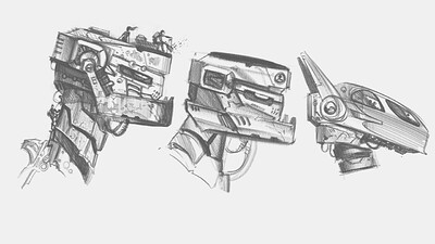 draw and shade Soft And a bit grainy