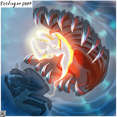 Feeding_on_fear_Daily_Spitpaint