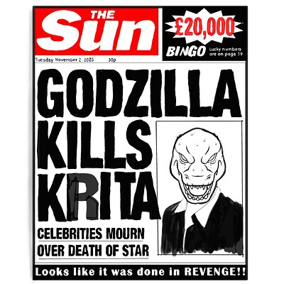Krita Challenge 0625 Revenge of the Sun - News